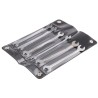 Bahco Open End Spanner Set, 6 Pieces, Sizes 4 To 7 mm, Alloy Steel, Chrome Finish 1933M/6T