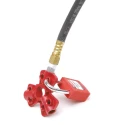 Brady Red 1-Lock Lockout Glass Reinforced Nylon Pneumatic Hose Lockout 7.87 mm ASSY, PNEUMATIC QUICK DISC. L/O 1 PACK