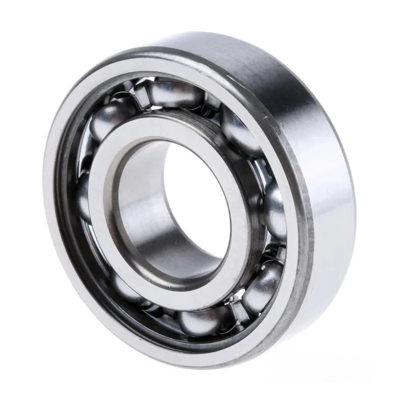 SKF Single Row Deep Groove Ball Bearing 20 mm ID, 47 mm OD, 14 mm Width, Sheet Metal Cage, Steel Balls 6204