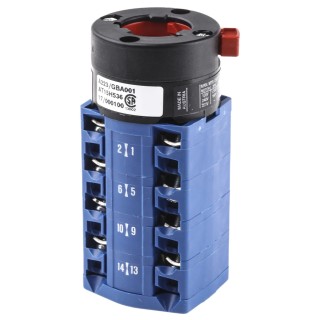 Kraus & Naimer Cam Switch 2 Position 60° Throw 20A Rated Current Panel Mount CG8.A223/GBA001.*FT