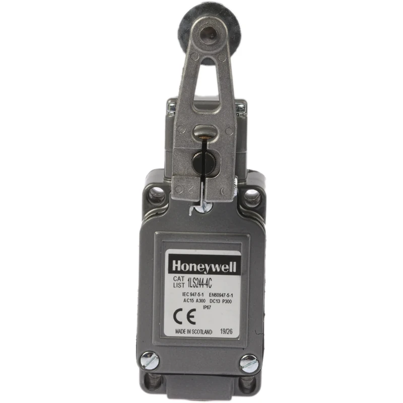 Honeywell Technologies LS Series Roller Lever Limit Switch, SPDT, IP67, Die Cast Zinc Housing, 240V AC, 6A 1LS244-4C