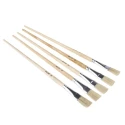 Cottam Thin 19 mm Synthetic Paint Brush Set with Flat Bristles 315-2154