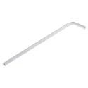 Wiha L Metric Hex Key, Hex size 5 mm, Long Arm, Chrome Vanadium Steel, Chrome Finish 20570
