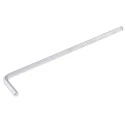 Wiha L Metric Hex Key, Hex size 5 mm, Long Arm, Chrome Vanadium Steel, Chrome Finish 20570
