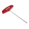 Wiha Nickel Chrome Plated T-Handle Metric Hex Key, Hex Size 5 mm, Chrome Vanadium Steel, Overall Length 182mm 22172