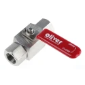RS PRO Stainless Steel Two-Way Hydraulic Ball Valve BSP Threaded Port 1/2 Inch 6000 psi Operating Pressure 324-5032