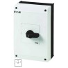 Eaton 2-Pole Surface Isolator Switch IP65, 520A, 22 kW, 1 Phase, Black Handle