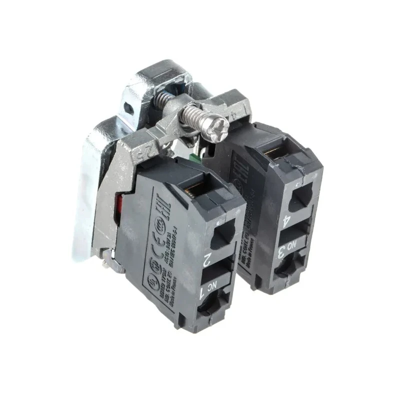 Schneider Electric Harmony Series Contact Block, 600V Voltage, 10A Current Rating, 1 NO/1 NC Contact Configuration ZB4BZ105