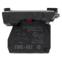 Schneider Electric Harmony Series Contact Block 600V, SPST, 10A Current Rating ZB5AZ102