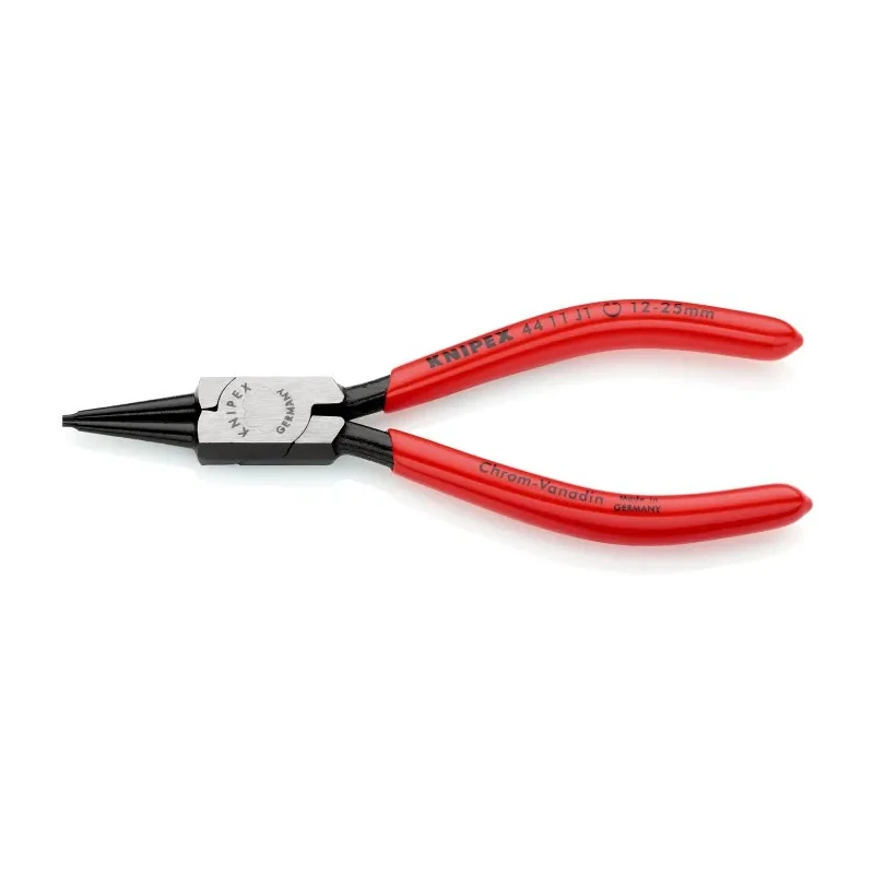 Knipex Chrome Vanadium Steel Internal Circlip Plier 140mm Overall Length Model 44 11 J1