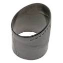 TE Connectivity Right Angle Heat Shrink Boot, Black Fluid Resistant Elastomer, 36.1 mm, 202A1 Series 222A152-25-0