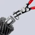 Knipex Circlip Plier 140mm Overall Length Plastic Coated Handle Chrome Vanadium Steel Forged 46 11 A1