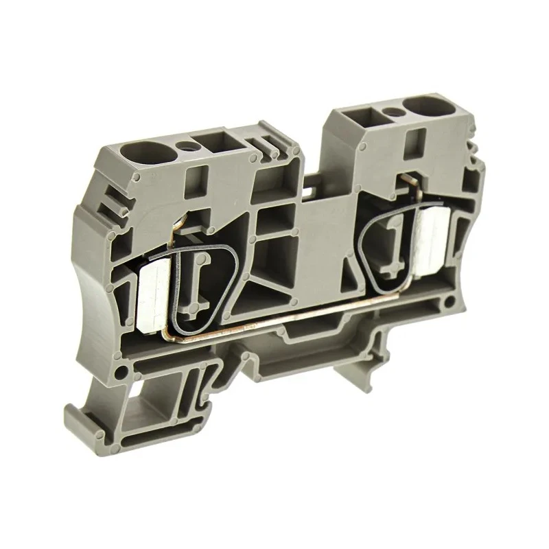 Weidmüller ZDU Series Feed Through Terminal Block Brown 10mm² 1-Level Clamp 1746750000