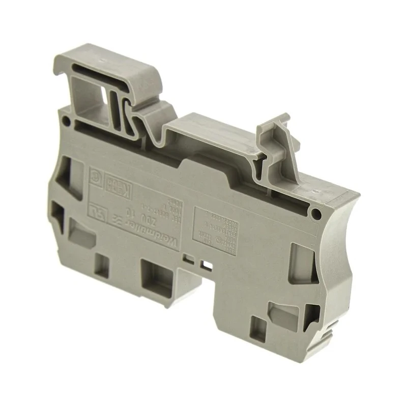 Weidmüller ZDU Series Feed Through Terminal Block Brown 10mm² 1-Level Clamp 1746750000