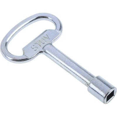 Steinbach & Vollman Stainless Steel 1-way Control Cabinet Key 0.95.0663.0