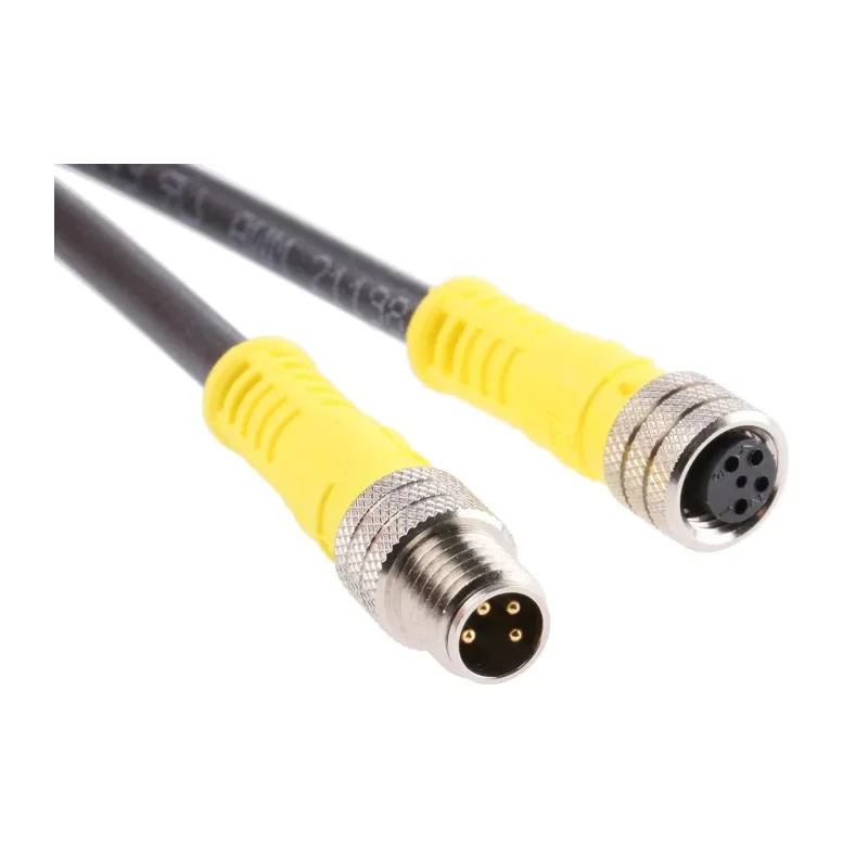Brad from Molex Nano-Change Female 4 Way M8 to Female 4 Way M8 Cable Assembly 1 m 1200878156