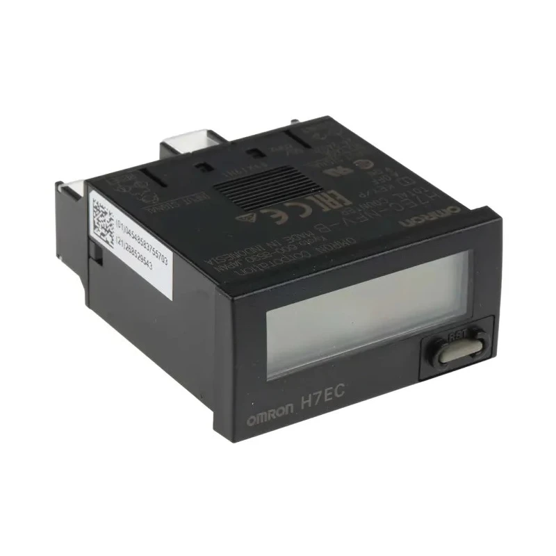 Omron Industrial Automation 8 Digit Manual Reset Counter 8.6mm Digit Height H7EC