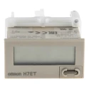 Omron Industrial Automation 7 Digit Manual Reset LCD Counter 8.6mm Digit Height H7ET-N