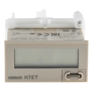 Omron Industrial Automation 7 Digit Manual Reset LCD Counter 8.6mm Digit Height H7ET-N