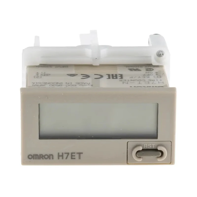 Omron Industrial Automation 7 Digit Manual Reset LCD Counter 8.6mm Digit Height H7ET-N