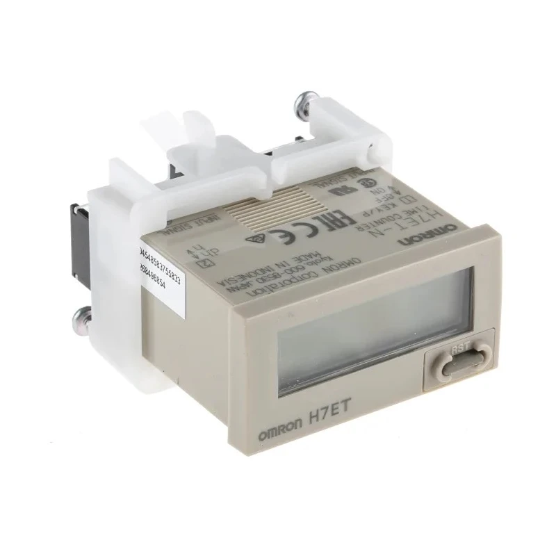 Omron Industrial Automation 7 Digit Manual Reset LCD Counter 8.6mm Digit Height H7ET-N