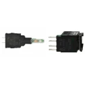 Schneider Electric Harmony Series Light Block, LED Illuminated, 30V ac/dc, Green, FASTON Terminal, Model ZB6EB3B