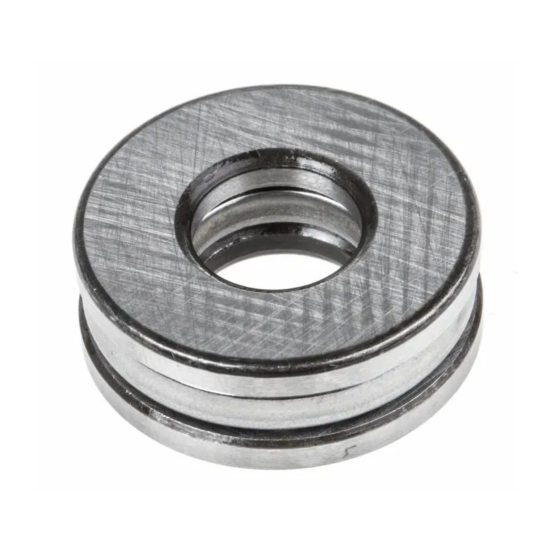 SKF Thrust Ball Bearing, 1 Row, 10 mm Inner Diameter, 24 mm Outer Diameter, 9 mm Race Width, Steel Balls, Sheet Metal 51100