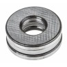 SKF Thrust Ball Bearing, 1 Row, 10 mm Inner Diameter, 24 mm Outer Diameter, 9 mm Race Width, Steel Balls, Sheet Metal 51100