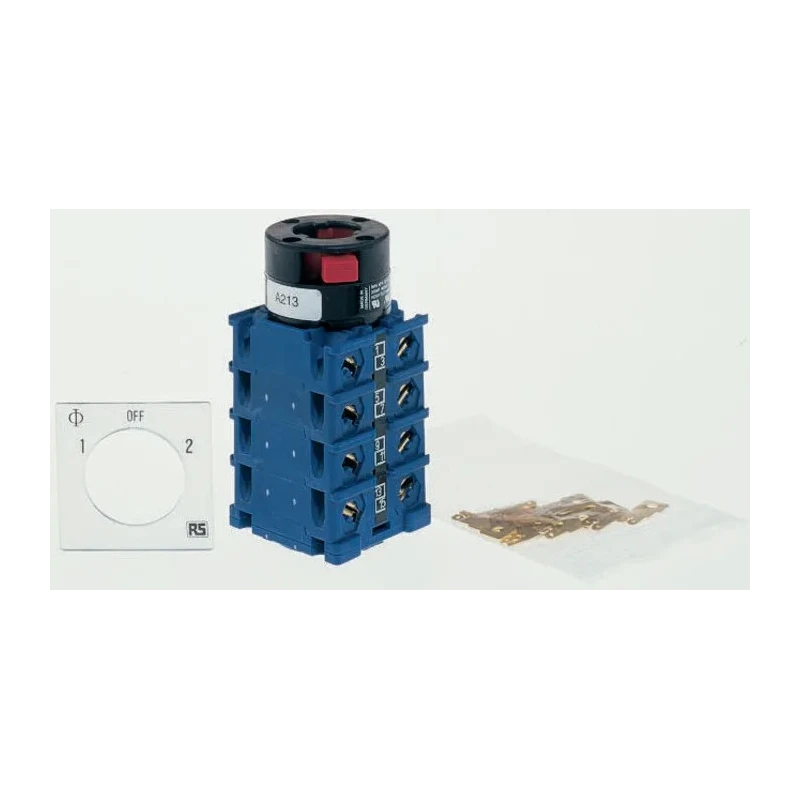 Kraus & Naimer 4 Position Cam Switch 60 ° Angle of Throw 20A Contact Current CHR10.A231/GBA001.*FT