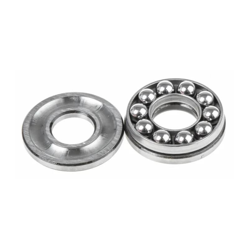 SKF Thrust Ball Bearing, 1 Row, 10 mm Inner Diameter, 24 mm Outer Diameter, 9 mm Race Width, Steel Balls, Sheet Metal 51100