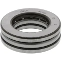 SKF Single-Row Thrust Ball Bearing 17 mm ID, 30 mm OD, 9 mm Race Width Steel Cage Sheet Metal Open End Type 51103