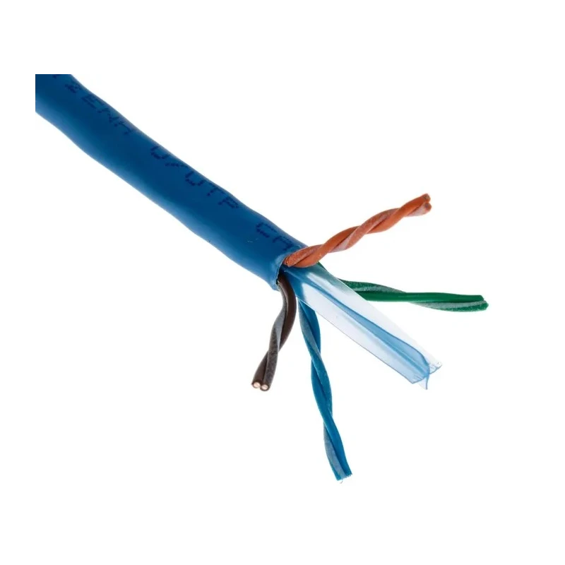 RS PRO Cat6 Ethernet Cable, Unshielded Unscreened, 304 m, Blue Low Smoke Zero Halogen 7812ENH