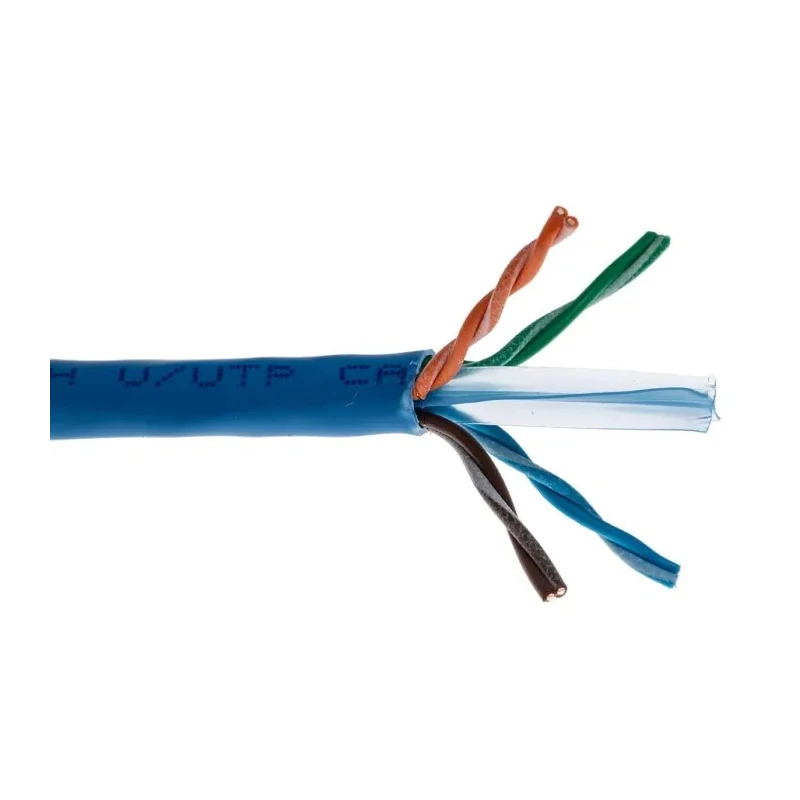RS PRO Cat6 Ethernet Cable, Unshielded Unscreened, 304 m, Blue Low Smoke Zero Halogen 7812ENH
