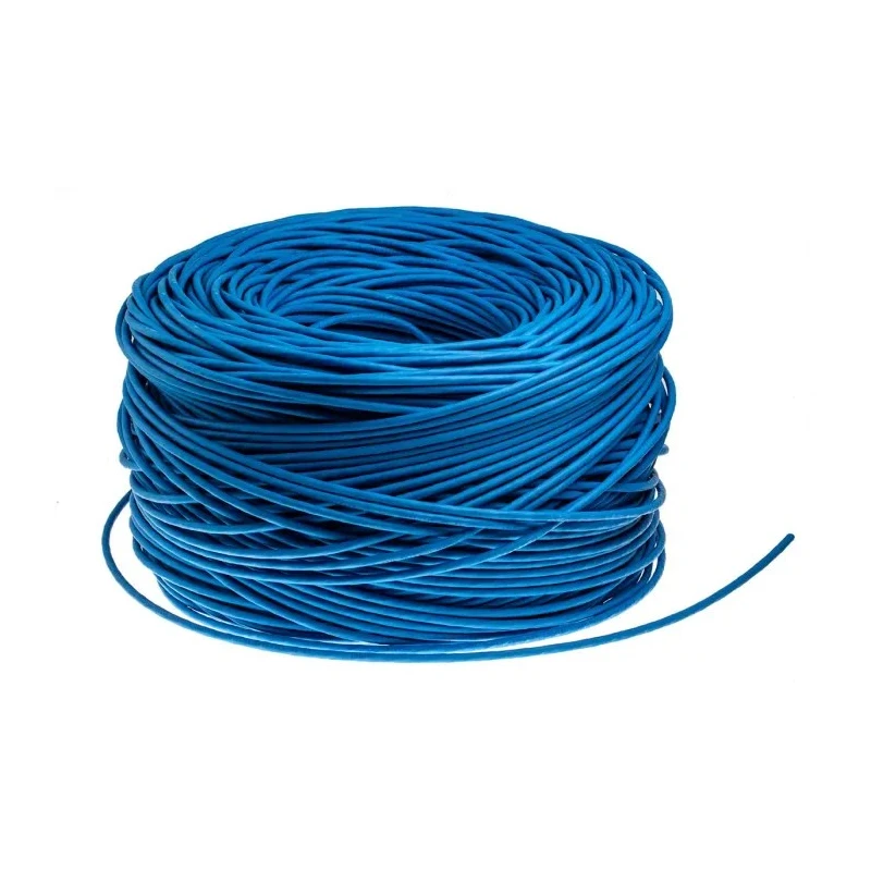 RS PRO Cat6 Ethernet Cable, Unshielded Unscreened, 304 m, Blue Low Smoke Zero Halogen 7812ENH