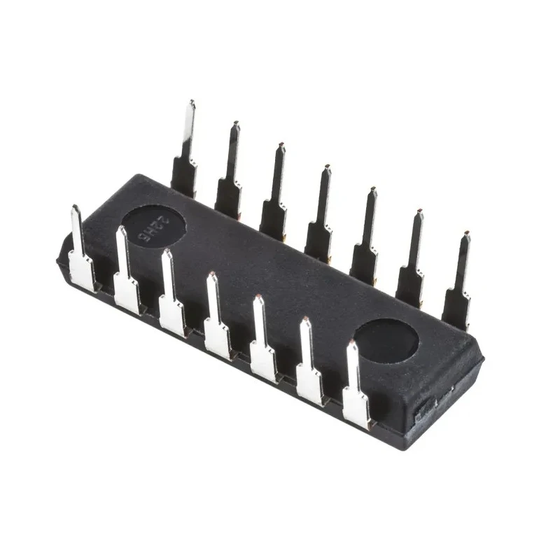 Texas Instruments Inverter Logic IC 6 Elements, TTL Input, Open Collector Output, 14-Pin PDIP SN7406N