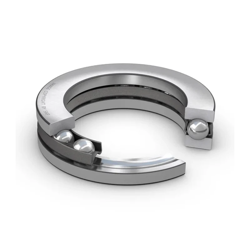SKF Single Direction Thrust Ball Bearing 25 mm ID, 42 mm OD, Race Width 11 mm, Cage Sheet Metal, Steel Balls 51105