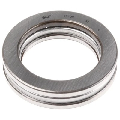 SKF Thrust Ball Bearing 1 Row, Steel Balls, Sheet Metal Cage, 40 mm Inside Diameter, 60 mm Outside Diameter, 13 mm 51108