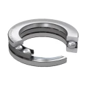 SKF Thrust Ball Bearing 50 mm ID, 70 mm OD, 14 mm Race Width, Sheet Metal Cage, Steel Balls 51110