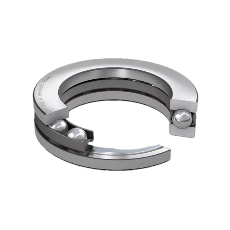 SKF Thrust Ball Bearing 50 mm ID, 70 mm OD, 14 mm Race Width, Sheet Metal Cage, Steel Balls 51110