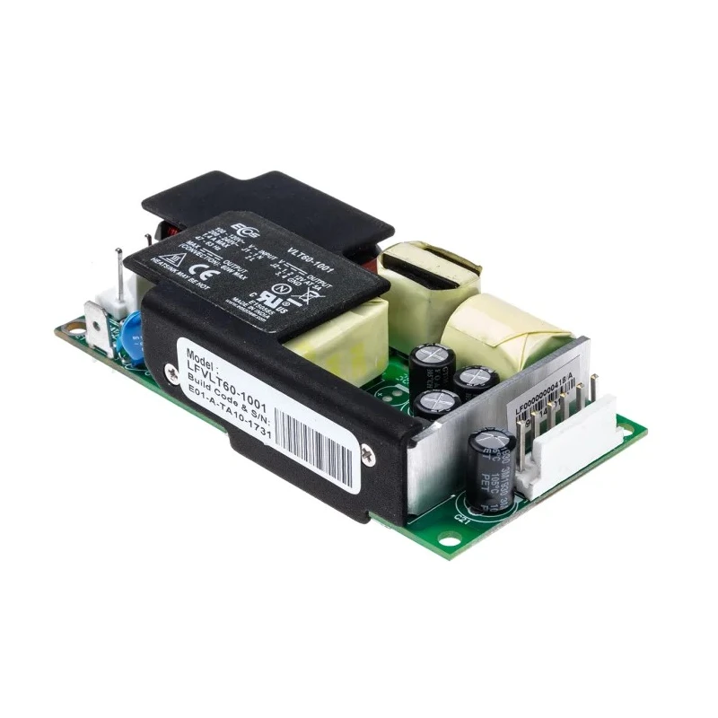 EOS Switching Power Supply 12V DC 60W 90-264V AC Chassis Mount VLT60 LFVLT60-1001
