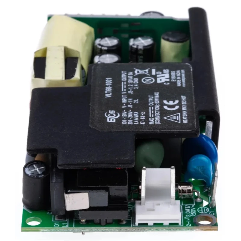 EOS Switching Power Supply 12V DC 60W 90-264V AC Chassis Mount VLT60 LFVLT60-1001