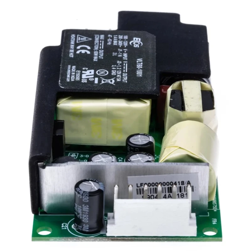 EOS Switching Power Supply 12V DC 60W 90-264V AC Chassis Mount VLT60 LFVLT60-1001