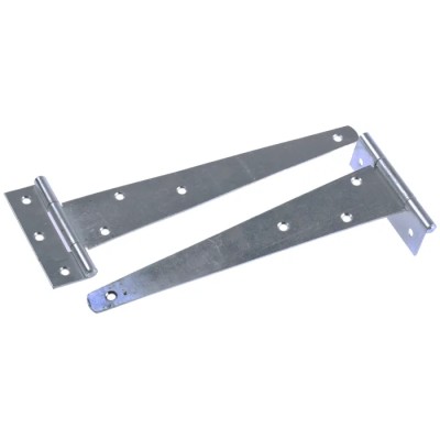 RS PRO Galvanised Steel Tee Hinge with Fixed Pin, 254 mm Length 297-8624