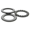 SKF 1 Row Thrust Ball Bearing 30 mm Inside Diameter 47 mm Outside Diameter 11 mm Race Width Sheet Metal Cage Steel 51106