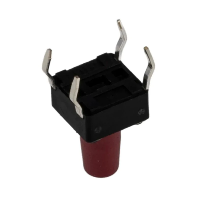 APEM Red Tactile Switch Button 6 mm SPST 50mA 12V dc PCB DTS65RV