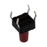 APEM Red Tactile Switch Button 6 mm SPST 50mA 12V dc PCB DTS65RV