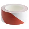 Brady White, Red Polyvinyl Chloride Lane Marking Tape 50mm x 33m, 0.14mm Thickness 255296