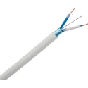 Belden Multi-Core Industrial Cable 2 Cores 0.33mm² 22 AWG Screened 305 m 300V White Polyethylene Sheath 7703NH.00305
