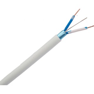 Belden Multi-Core Industrial Cable 2 Cores 0.33mm² 22 AWG Screened 305 m 300V White Polyethylene Sheath 7703NH.00305