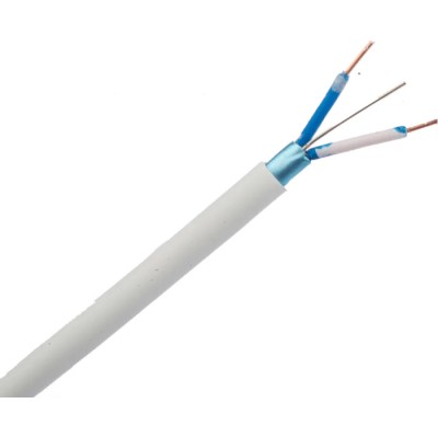 Belden Multi-Core Industrial Cable 2 Cores 0.33mm² 22 AWG Screened 305 m 300V White Polyethylene Sheath 7703NH.00305